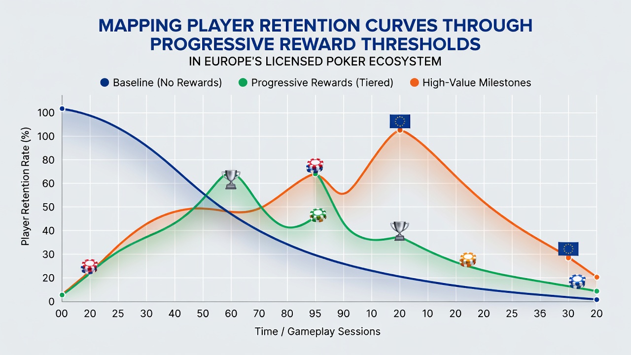 Analyse von Belohnungsschwellen und langfristigen Retentionsmustern auf regulierten Poker-Plattformen