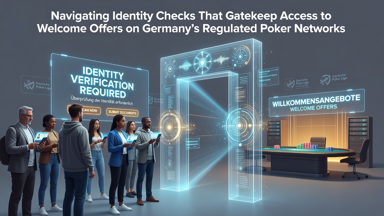 Identitätsprüfungen und Dokumentenupload auf einer deutschen Poker-Plattform